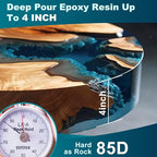 LET'S RESIN EPOXY RESIN Deep Pour Epoxy Resin, 51OZ 2-4 inch Clear Epoxy Resin - Image 2