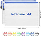 EOOUT 24pcs Mesh Zipper Pouch Bags, - Image 2