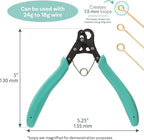 The Beadsmith Vintaj One Step Looper | Create and Trim Consistent 1.5 mm Loops - Image 3