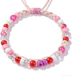 1000PCS 6x9mm Valentine's Day Red Theme Pony Beads Bulk, Kandi Beads - Image 5