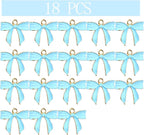 Bow Charms for Bracelet Jewelry Making Cute Bracelet Charms | 18Pcs, Bow Charms - Image 2