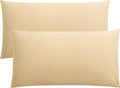 FLXXIE King Pillow Cases Set of 2, Soft Microfiber Pillow Covers by FLXXIE