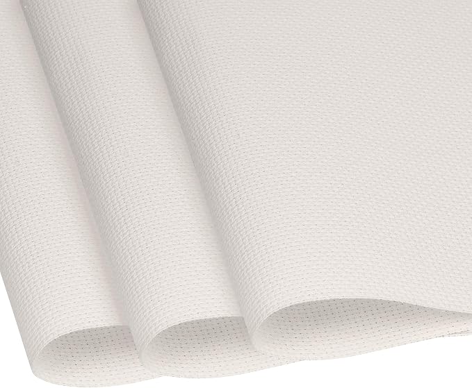 Cross Stitch Fabric 14 Count Aida Cloth 28 x 19 Inch Large Size Classic Reserve by MYFAMIREA