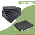 LAFENLIN 8 Pack Gun Case Foams-16 x 12 x 1 Inch, Cuttable Craft Foams Sheets - Image 3