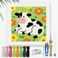 Doodlream Cow Flower Needle Kit by Doodlream