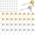 120Pcs Hypoallergenic Ball Studs by Oubaka