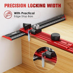 Stair Tread Template Tool with Triangular Brace and Edge Flip Stops | Stair - Image 5