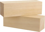 MUKCHAP 12pcs 6 x 2 x 2 Inch Basswood Carving Blocks, Unfinished Wood Block - Image 6