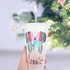 TECKWRAP Sparkle Holographic Silver Vinyl Glitter Permanent Chrome Adhesive - Image 4