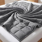 Smart Queen Weighted Blanket for Adults, Full Size 48x72, Soft Heavy Blanket by SmartQueen