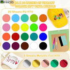 VINYL FROG 30PCS Heat Transfer Vinyl Bundle - Image 2