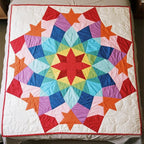 Aubliss 200pcs 100% Cotton Fabric Bundle 4" x 4" PreCut Fat Squares Sheets - Image 3