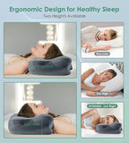 DONAMA Cervical Pillow for Sleeping, Contour Memory Foam Pillow for Neck and - Image 3
