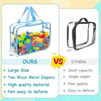 8 Packs 8 Colors Large Toy Storage Bags - Image 5