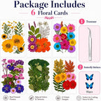 181 pcs Dried Flowers for Resin, Natural Flowers and Leaves Kit - Image 4