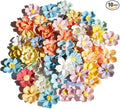 Lanyani 10 Pieces Handcrafted Ceramic Flowers by LanyaniArtGlassMosaics