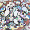 1000pcs Crystal AB Rhinestones for Crafts, Face Gems Jewels Art for DIY Costume by UYTRDVG