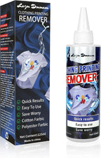 Heat Transfer Vinyl Remover for Fabrics, Powerful Residue Vinyl Letter Adhesive by Lazy+Dream