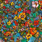 d-c-fix 346-0431 Self-Adhesive Privacy Glass Window Film, Venetian Garden by d-c-fix