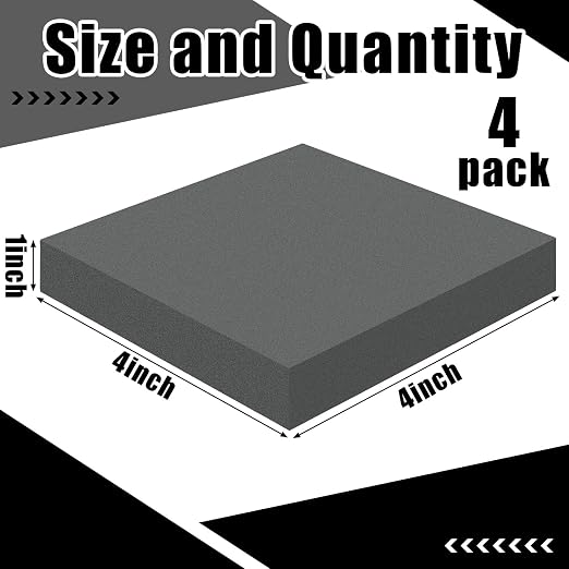 4 Pcs 1" Thick Foam Padding Sheet - Image 2