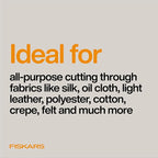 Fiskars RazorEdge Fabric Scissors, Heavy Duty Fabric Shears, Ultra-Sharp - Image 6