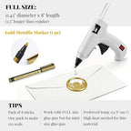 UNIQOOO Crystal Clear Glue Gun Wax Seal Sticks - Image 4