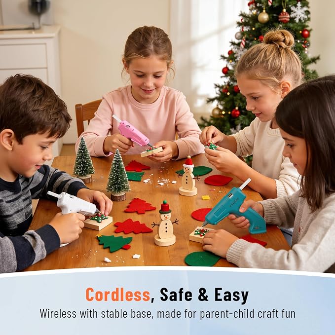 Katerk 3.7V Cordless Hot Glue Gun Kit - Image 2