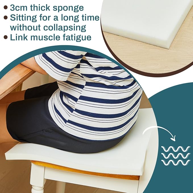 Frienda 2 Pack 1" x 16" x 16"Upholstery High Density Foam Cushion Replacement - Image 4
