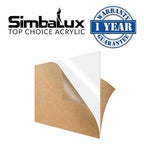 SimbaLux Acrylic Sheet White 32% Translucent Cast 12”x12” 1/8” Thick 2 Pack | - Image 7