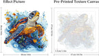 Fountor Sea Turtle Paint by Numbers Kit - Image 3
