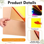 Geetery 15 Pcs Colored Acrylic Sheets, Plastic Boards - Image 3