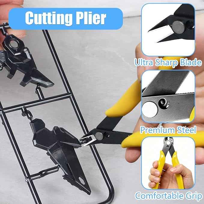 Gundam Model Tool Kit, Hobby Building Tools Kit, Gundam Accessories Metal Earth - Image 2