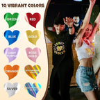 Holographic Gold Metallic Foil Heat Transfer Vinyl, Chrome HTV Easy to Cut & - Image 8