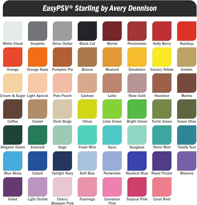 Siser EasyPSV Starling by Avery Dennison 12"x5yd - Image 6