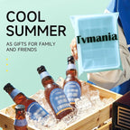 Tvmania Ice Cube Trays Set of 2, 15-Cube Silicone Molds - Image 7