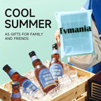 Tvmania Ice Cube Trays Set of 2, 15-Cube Silicone Molds - Image 8