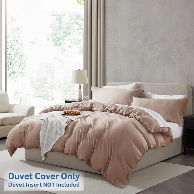 Nestl Khaki Duvet Cover Full Size - Image 2