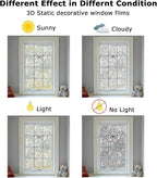 LEMON CLOUD Window Film, Decorative Window Privacy Film, 3D Stained Glass - Image 5