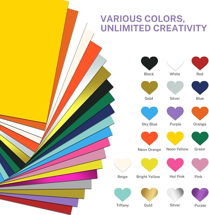 HAWERSI Smart Permanent Adhesive Vinyl 30 Sheets - Image 3