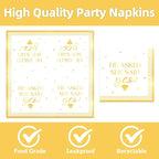 40Pcs Engagement Party Decorations Plates and Napkins - Image 4