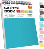 Soucolor Sketchbook 9x12, 100 Sheets Drawing Pad, Art Sketch Book by Soucolor