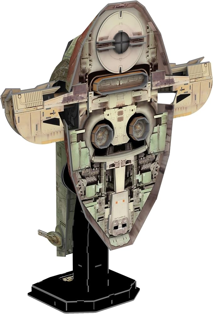 4D Puzzle – Star Wars: The Mandalorian: Boba Fett’s Starfighter – 130 Paper - Image 4