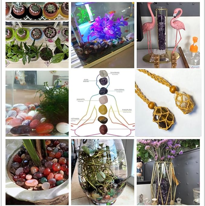 800Pcs+ Gemstones and Crystals Set, 30Kinds+ Bulk Rocks and Minerals Science Kit - Image 6