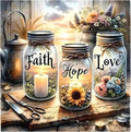 Stamped Cross Stitch Kits for Adults by DIYHomeDecor