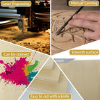 8 Pack Basswood Sheets for Crafts - Image 4