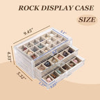 CLUQMEIK Acrylic Rock Collection Display Case - Image 4