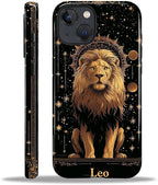 ZHEGAILIAN Case for iPhone 14 Plus, Galaxy Lion Gold Durable Shockproof by Home