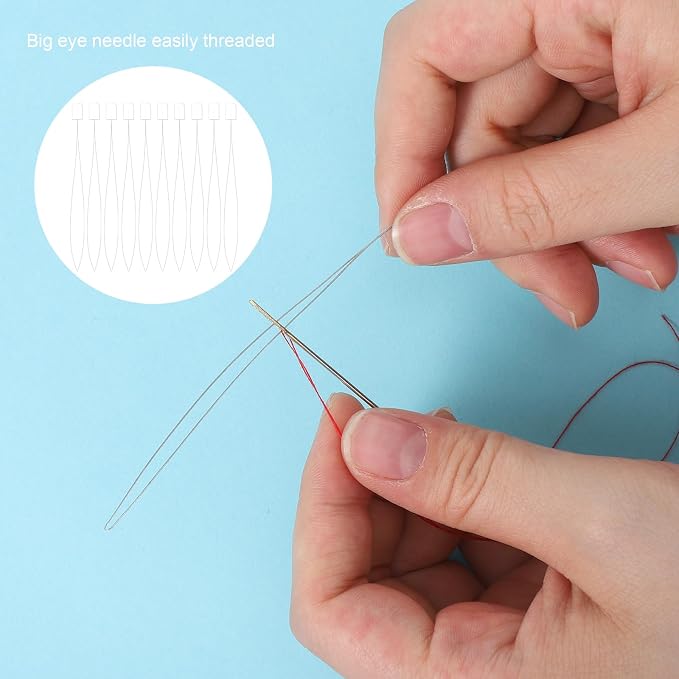 10 PCS Punch Needle Threader 7.87 Inch 9.44 Inch Embroidery Needle Threader - Image 4