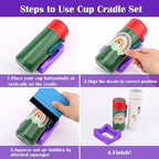 Mity rain Cup Cradle for Tumblers, Sturdy Tumbler Cradle - Image 3