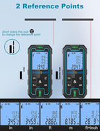 Laser Measuring Tool 165 Feet, RockSeed Portable Laser Measure, Digital - Image 4